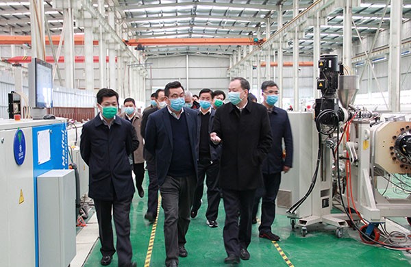 Li Jianghe went to Anyuan Pipeline Company to investigate epidemic prevention and control and resume work and production